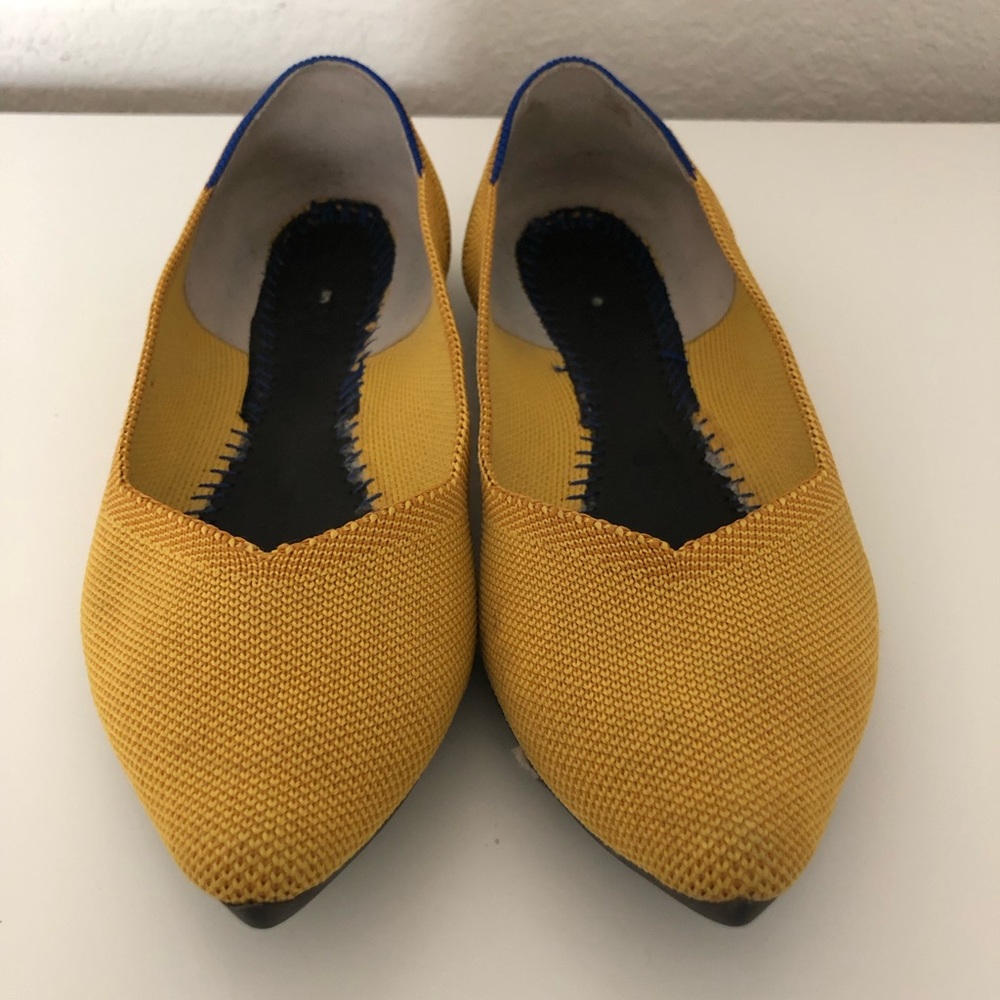 Mustard Rothy’s Size 8 - Picture 2 of 6